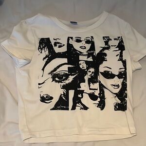 Three white tops 10-12yr, xs, xs (all can be sold separately!)